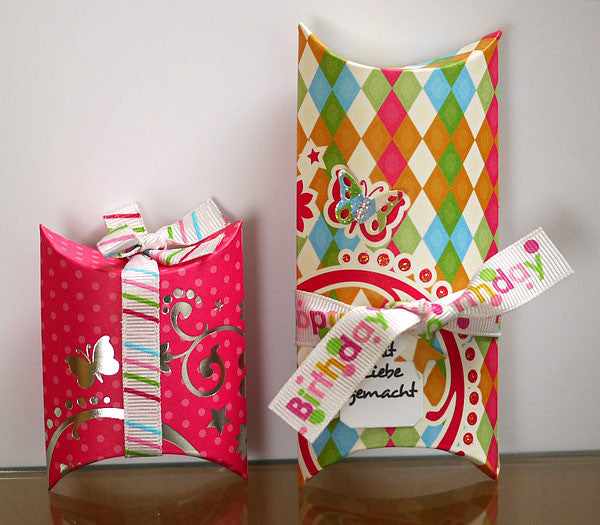 Pillow Box Punch Board von We R Memory Keepers