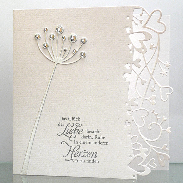 Karten-Kunst Clear Stamps KK-0112 - Weise Worte Liebe