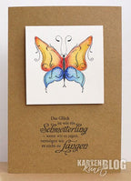 Karten-Kunst Clear Stamps KK-0082 - Weise Worte Glück