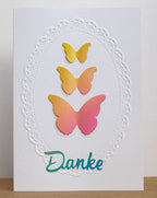 Karten-Kunst Stanzschablone kk-D003 - Große Texte Danke