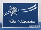 Karten-Kunst Stanzschablone kk-D023 - Kleine Texte Frohe Weihnachten