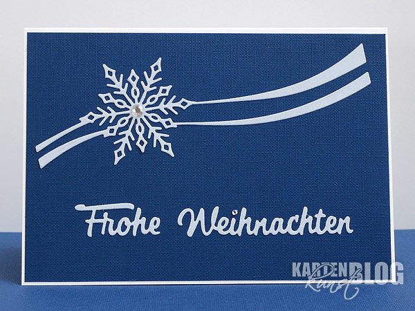 Karten-Kunst Stanzschablone kk-D023 - Kleine Texte Frohe Weihnachten