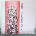 Karten-Kunst Clear Stamps KK-0014 - Vertikale Worte I Alles Gute