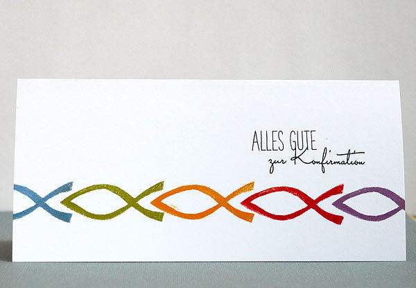 Karten-Kunst Clear Stamps KK-0035 - Capri „Kirchliche Feste“ Stempel zur Konfirmation, Kommunion...