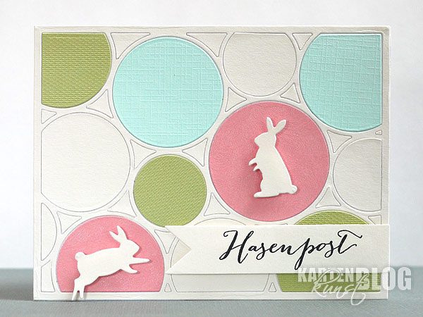 Karten-Kunst Clear Stamps KK-0032 - Große Worte „vom Osterhasen“