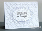 Karten-Kunst Clear Stamps KK-0035 - Capri „Kirchliche Feste“ Stempel zur Konfirmation, Kommunion...