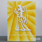 Karten-Kunst Stanzschablone kk-D044 - Angel Indriel
