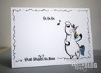 Karten-Kunst Clear Stamps KK-0050 - Barney der Barde