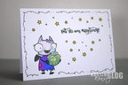 Karten-Kunst Clear Stamps KK-0069 - Daisy mit Geschenk