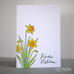 Karten-Kunst Clear Stamps KK-0032 - Große Worte „vom Osterhasen“