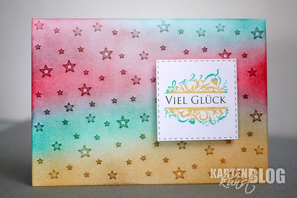 Karten-Kunst Clear Stamps KK-0067 - Eingerahmte Worte