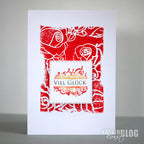 Karten-Kunst Clear Stamps KK-0067 - Eingerahmte Worte