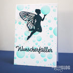 Karten-Kunst Stanzschablone kk-D053 - Flying Fairy