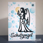 Karten-Kunst Stanzschablone kk-D044 - Angel Indriel