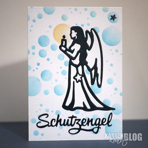 Karten-Kunst Stanzschablone kk-D044 - Angel Indriel