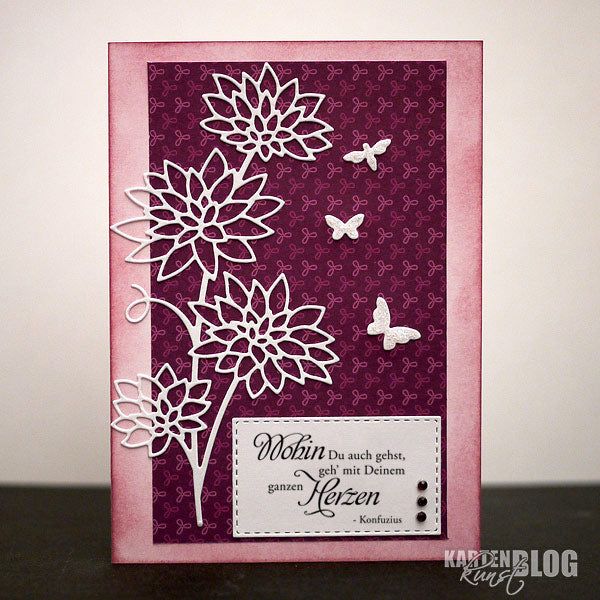 Karten-Kunst Clear Stamps KK-0041 - Weise Worte Konfuzius