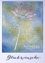 Karten-Kunst Clear Stamps KK-0029 - Große Worte „Wunscherfüller“