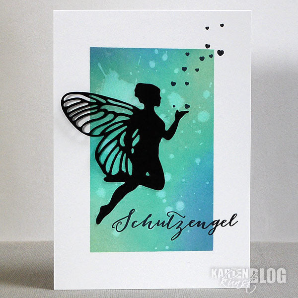 Karten-Kunst Stanzschablone kk-D053 - Flying Fairy