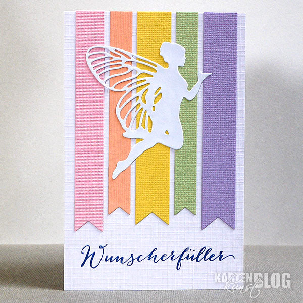Karten-Kunst Stanzschablone kk-D053 - Flying Fairy