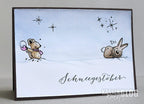 Karten-Kunst Clear Stamps KK-0028 - Große Worte „Sternenzauber“