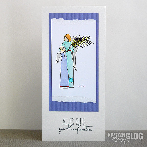 Karten-Kunst Clear Stamps KK-0105 - Engel zur Konfirmation und Kommunion