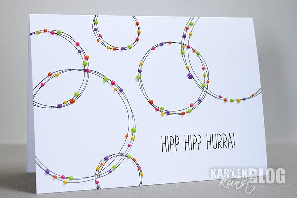 Karten-Kunst Clear Stamps KK-0100 - Kränze & Kreise