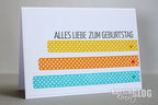 Karten-Kunst Clear Stamps KK-0101 - Washi-Tape Alles Liebe