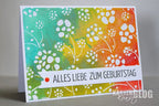 Karten-Kunst Clear Stamps KK-0101 - Washi-Tape Alles Liebe