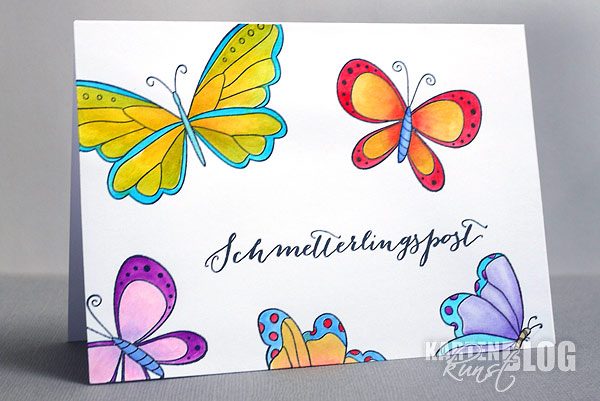 Karten-Kunst Clear Stamps KK-0033 - Große Worte „Frühlingserwachen“