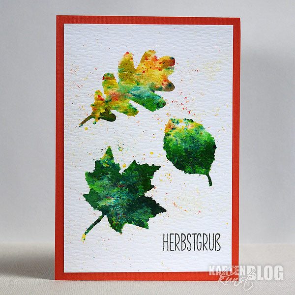 Karten-Kunst Clear Stamps KK-0116 - Herbst-Blätter