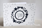 Karten-Kunst Stanzschablone kk-D073 - Star Wreath