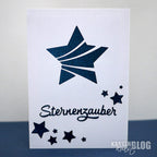 Karten-Kunst Stanzschablone kk-D070 - Wavy Star