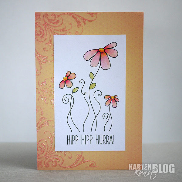 Karten-Kunst Clear Stamps KK-0102 - Washi-Tape Vielen lieben Dank