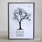 Karten-Kunst Clear Stamps KK-0125 - Trauerbaum