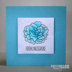 Karten-Kunst Clear Stamps KK-0123 - Pfingstrose