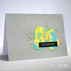 Karten-Kunst Stanzschablone kk-D085 - Easter Eggs Ostereier