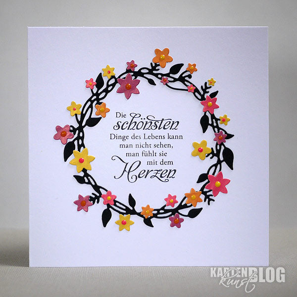 Karten-Kunst Clear Stamps KK-0082 - Weise Worte Glück