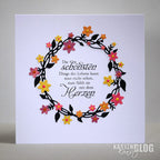 Karten-Kunst Stanzschablone kk-D067 - Spring Wreath