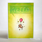 Karten-Kunst Clear Stamps KK-0077 - Viecher auf Ballonfahrt