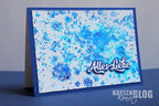 Karten-Kunst Stanzschablone kk-D077 - Nyala Script Alles Liebe
