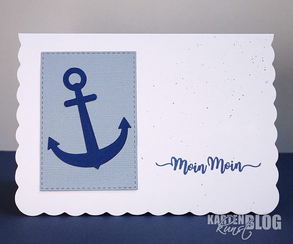 Karten-Kunst Stanzschablone kk-D087 - Anchors / Anker