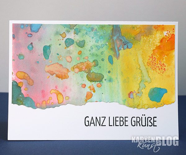 Karten-Kunst Stanzschablone kk-D094 - Torn Borders
