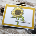 Karten-Kunst Hot Foil Plate kk-HF003 - Mini Worte zum Geburtstag