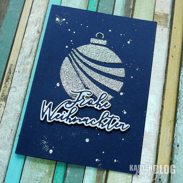 Karten-Kunst Stanzschablone kk-D095 - Wavy Ornament
