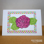 Karten-Kunst Clear Stamps KK-0123 - Pfingstrose