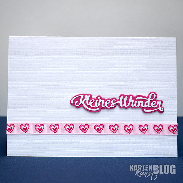 Karten-Kunst Stanzschablone kk-D093 - Nyala Script Kleines Wunder