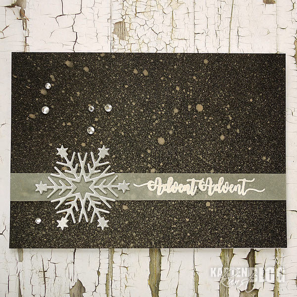 Karten-Kunst Stanzschablone kk-D101 - Mini Snowflake