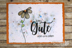 Karten-Kunst Clear Stamps KK-0137 - Riesige Wünsche Alles Gute