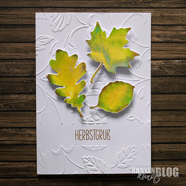 Karten-Kunst Clear Stamps KK-0116 - Herbst-Blätter