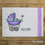 Karten-Kunst Clear Stamps KK-0102 - Washi-Tape Vielen lieben Dank